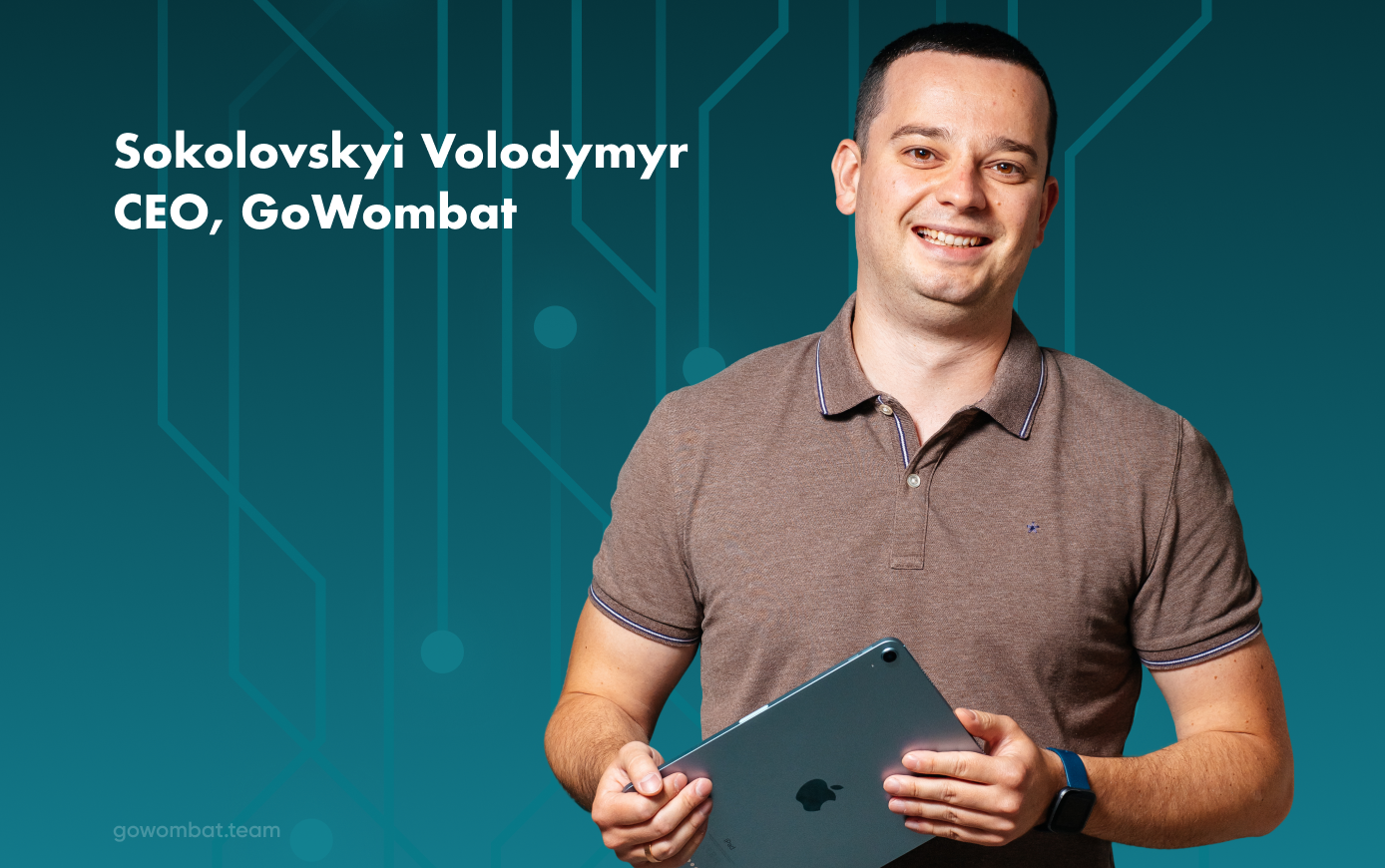Sokolovskyi Volodymyr, CEO, Go Wombat