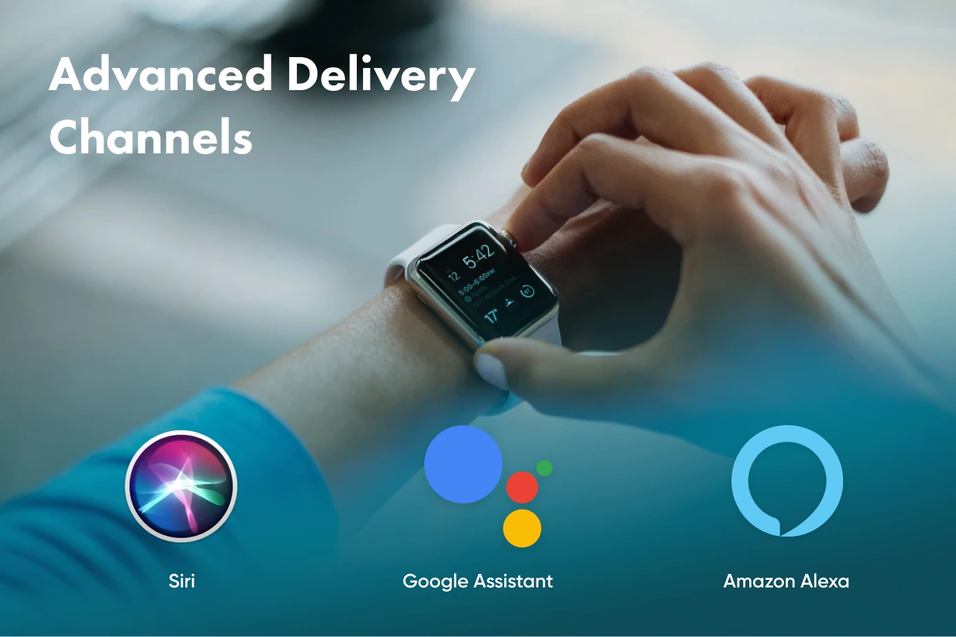 There are many advantages such as advanced Delivery channels. Explore what other advantages there are.