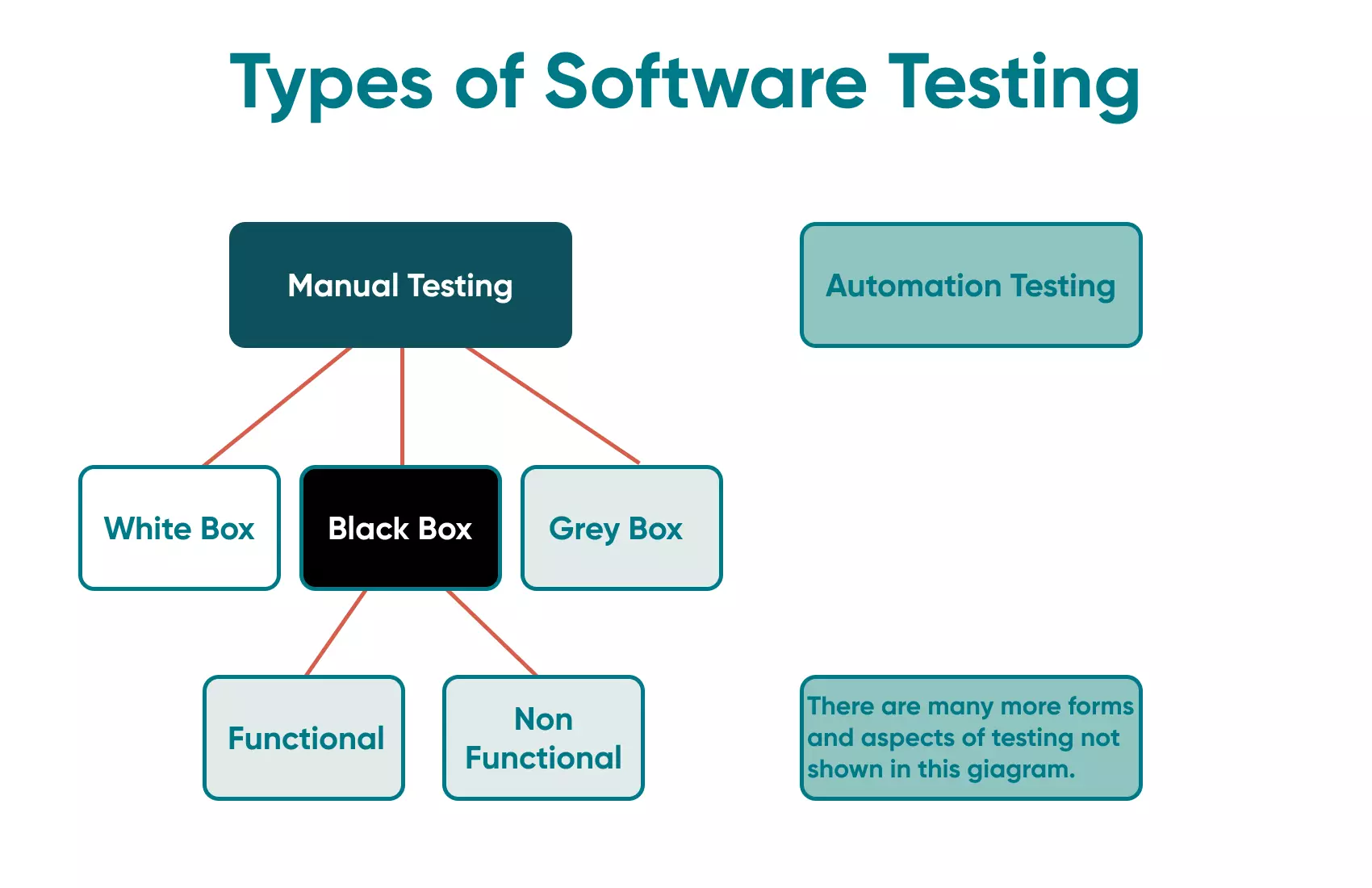 There are many types of quality assurance and control testing. The process of testing is broken down into many aspects depending on the project.