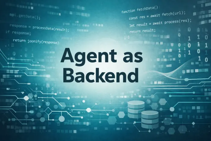 Agent as a Backend: Replacing REST Controllers With AI Agents That Reason